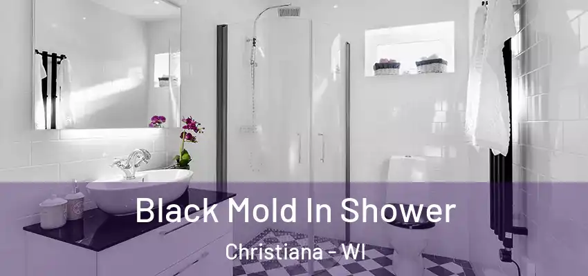  Black Mold In Shower Christiana - WI