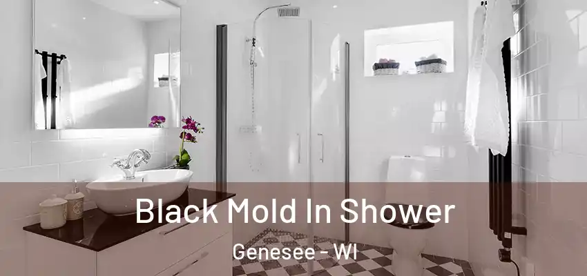  Black Mold In Shower Genesee - WI