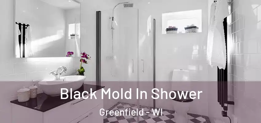  Black Mold In Shower Greenfield - WI