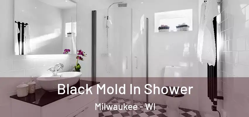  Black Mold In Shower Milwaukee - WI