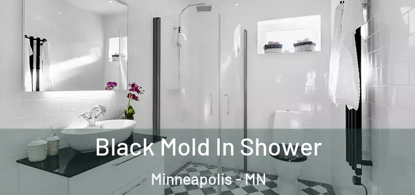  Black Mold In Shower Minneapolis - MN
