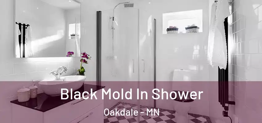  Black Mold In Shower Oakdale - MN