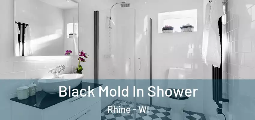  Black Mold In Shower Rhine - WI