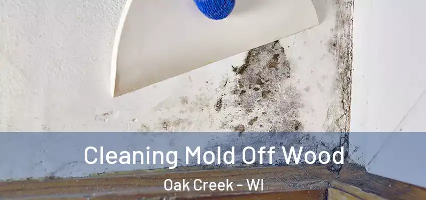  Cleaning Mold Off Wood Oak Creek - WI